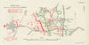 Battle of Loos, 7th Division attack, 25th September 1915. WW1. Trenches 1928 map