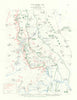 Somme, 1st July 1916. Attack & Objectives, Battle of Albert. Trenches 1932 map