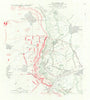 Somme. VIII Corps attack, 1st July 1916. Beaumont Hamel Serre. Trenches 1932 map