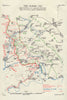 Somme, 1916. Battle of Albert 1st July, 4th Army Objectives. Trenches 1932 map
