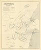 Dardanelles. Entrance Forts bombardment, February 19th 1915. Gallipoli 1921 map