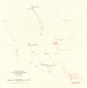 Battle of Jutland. Battle Cruiser Action 4.40-5.00 pm 31 May 1916. WW1. 1923 map