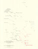 Battle of Jutland. Battle Cruiser Action 5.20-5.40 pm 31 May 1916. WW1. 1923 map