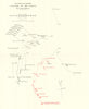 Battle of Jutland. Junction of Fleets. 5.40-6.00 pm 31 May 1916. WW1. 1923 map