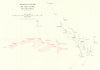 Battle of Jutland. Main Action. 7.18-7.26 pm 31 May 1916. WW1. 1923 old map