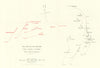Battle of Jutland. Main Action. 7.35-7.45 pm 31 May 1916. WW1. 1923 old map