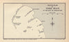 Tekke Beach at evacuation, 1915-1916. Gallipoli Campaign. WW1. 1923 old map
