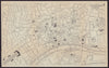 FRANKFURT AM MAIN antique town plan city map. Germany. BRADSHAW c1899 old