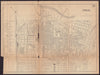 TURIN TORINO antique town plan city map. Italy. BRADSHAW c1899 old