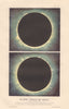 Éclipse totale de Soleil du 18 Juillet 1860. Lunar eclipse of 1860 1866 print