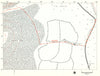 MIDDLE-EARTH Maggot's Farm. Frodo's route. TOLKIEN/STRACHEY 1981 old map