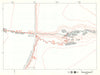 MIDDLE-EARTH Rivendell. Frodo's route. TOLKIEN/STRACHEY 1981 old vintage map