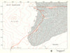 MIDDLE-EARTH Methedras & Fangorn. Frodo's route. TOLKIEN/STRACHEY 1981 old map