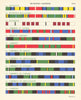 Scottish tartan setts. Buchanan - Carnegie. Cameron Campbell 1950 old print