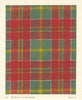 Macdonald of Kingsburgh Tartan. Scotland 1950 old vintage print picture