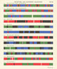 Scottish tartan setts. Macintyre - Mackinnon. Mackay Mackenzie Mackinlay 1950