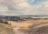 View from the Downs by Sutton Palmer 1920 old antique vintage print picture