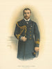 H.R.H. Prince George of Wales (Duke of York) by W.C. Symons. Royal Navy 1893