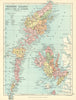 'Western Islands'. Ross-shire & Inverness-shire. Parishes. BARTHOLOMEW 1888 map