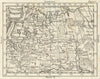 'Moscovia'. Muscovy. Russia antique map by Claudio Buffier 1788 old