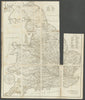 A New Map of England and Wales' by John CARY. Roads.  Antique map 1815 old