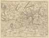 ENVIRONS OF BATH by John CARY. South Cotswolds Bristol Bradford-on-Avon 1815 map