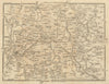 CHELTENHAM environs by John CARY. Cotswolds Gloucester Tewkesbury 1815 map