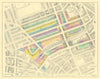 St Quintin Estate. Oxford Gardens. North Kensington. Ladbroke Grove c1925 map