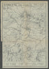 Bandoeng & environs. Bandung, Java, Indonesia. VAN STOCKUM 1930 old map