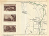 RIVER THAMES - Sotwell - Benson - Wallingford. Mongewell Church. TAUNT 1879 map