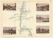 RIVER THAMES - Taplow - Maidenhead - Bray. Ray Mead. Formosa. TAUNT 1879 map