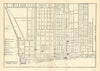GEORGETOWN. Vintage town map. British Guiana (Guyana) /Guyana. Caribbean 1910