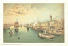 The Broomielaw, Glasgow, looking west. Scotland antique chromolithograph 1891