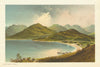 Lochgoilhead. Scotland antique chromolithograph 1891 old print picture
