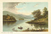 Luss Straits, Loch Lomond. Scotland antique chromolithograph 1891 old print