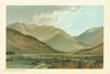 Ben Cruachan from Dalmally. Scotland antique chromolithograph 1891 old print