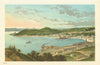 Oban. Scotland antique chromolithograph 1891 old vintage print picture