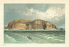 Staffa . Scotland antique chromolithograph 1891 old print picture