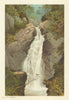 Fall of Foyers. Scotland antique chromolithograph 1891 old print