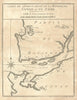 Carte de L'Embouchure de la Rivière de Congo ou de Zayre. BELLIN 1747 old map