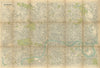 London drawn & engraved... for the Post Office Directory. 72x106cm. 1914 map