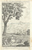 A Map of Buckinghamshire North West from London. George Bickham. County map 1754