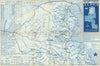 SNCF Carte-Neige Alpes #1-2 Haute-Savoie Ski resorts map. Chamonix Avoriaz 1939