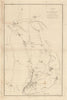 ISLINGTON PARISH 1735 Holloway Highgate Crouch End. Scarce HAWKSWORTH 1811 map