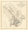 A Plan of the Parish of St. Mary Islington by Creighton & Dower 1841 old map