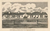 Sanchez's Almshouses, 570-592 Tottenham High Road. Now Aldi 1840 old print