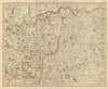 NORTH LONDON, HERTFORDSHIRE & WEST ESSEX. Epping Forest Uttlesford CARY 1832 map