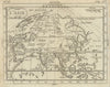 L' Asie. Asia Tartary China Mughal Empire. BUFFIER c1818 old antique map chart