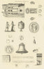 Miscellaneous Antiquities, Newcastle upon Tyne 1789 old antique print picture