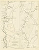 Bridgewater canal. Map of the canal from Manchester to Runcorn 1795 old